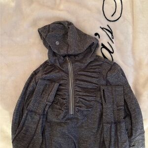 Lululemon Gray Hooded Jacket